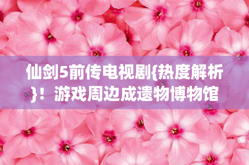 游戏周边成遗物博物馆破圈图片
