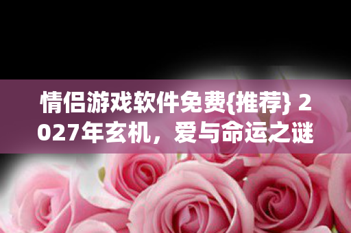 情侣游戏软件免费图片