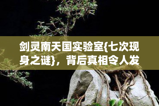 剑灵南天国实验室图片