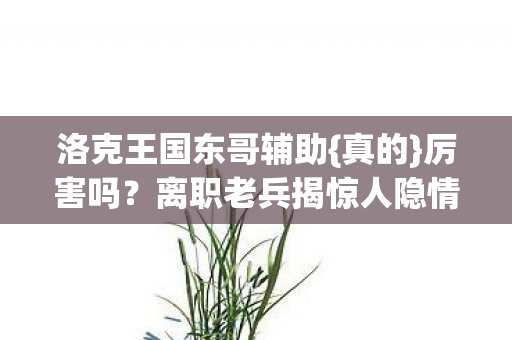 离职老兵揭惊人隐情图片
