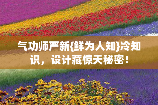设计藏惊天秘密图片