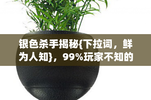 玩家不知的氪金猫腻图片