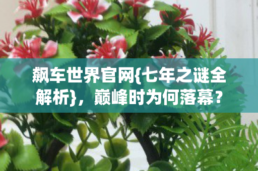 七年之谜全解析图片