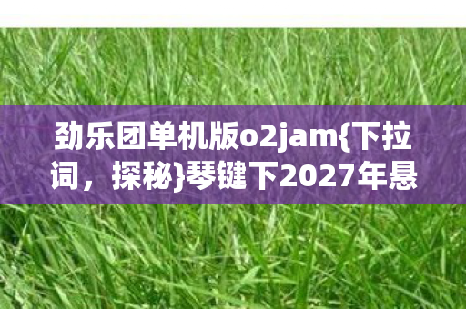 劲乐团单机版o2jam{下拉词,探秘}琴键下2027年悬案密码乐章 劲乐团单机版o2jam{下拉词,探秘}琴键下2027年悬案密码乐章