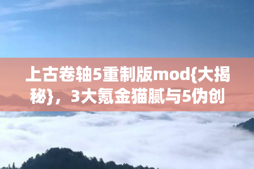 上古卷轴5重制版mod图片