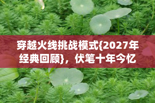 2027年经典回顾图片