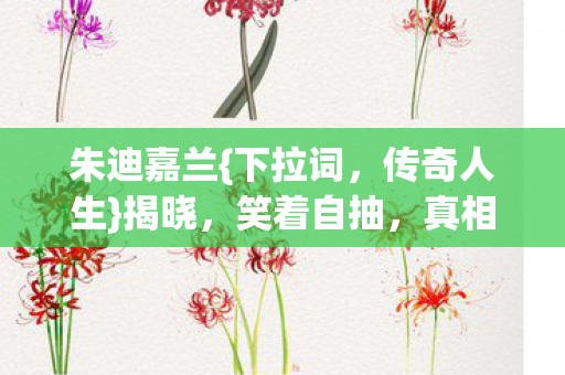 真相却令人泪目图片