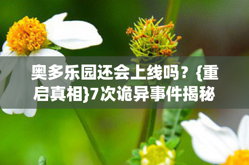 奥多乐园还会上线吗图片