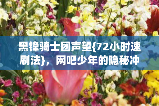 网吧少年的隐秘冲刺之路图片