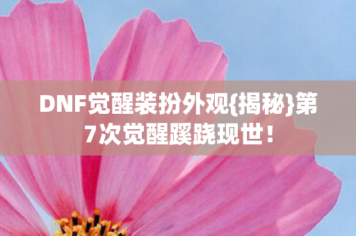 DNF觉醒装扮外观图片