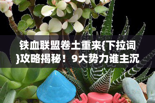 铁血联盟卷土重来图片