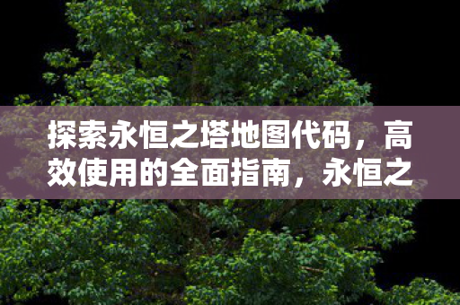 永恒之塔地图代码高效使用全面指南图片