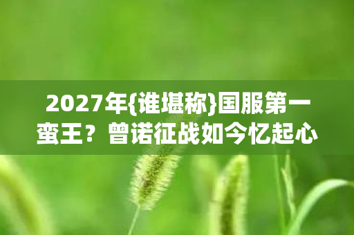 曾诺征战如今忆起心酸图片