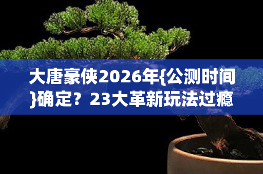 23大革新玩法过瘾到飞起图片