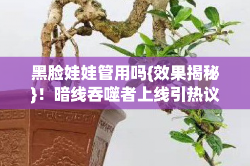 黑脸娃娃管用吗{效果揭秘}!暗线吞噬者上线引热议 黑脸娃娃管用吗{效果揭秘}!暗线吞噬者上线引热议