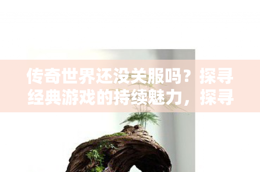 探寻经典游戏传奇世界的持久魅力图片