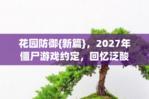 2027年僵尸游戏约定图片