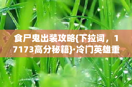 17173高分秘籍图片
