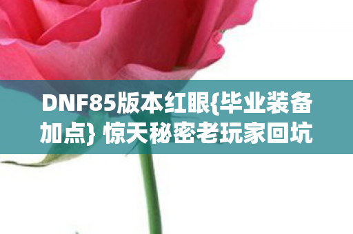 惊天秘密老玩家回坑必看图片
