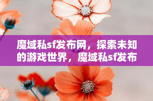 探索未知的游戏世界图片