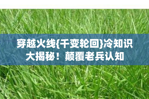 冷知识大揭秘图片