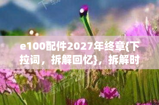 e100配件2027年终章{下拉词,拆解回忆},拆解时别走触动心弦 e100配件2027年终章{下拉词,拆解回忆},拆解时别走触动心弦
