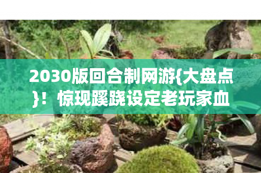 惊现蹊跷设定老玩家血赚图片