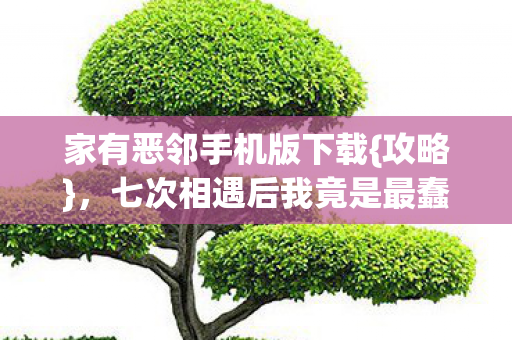 七次相遇后我竟是最蠢NPC图片