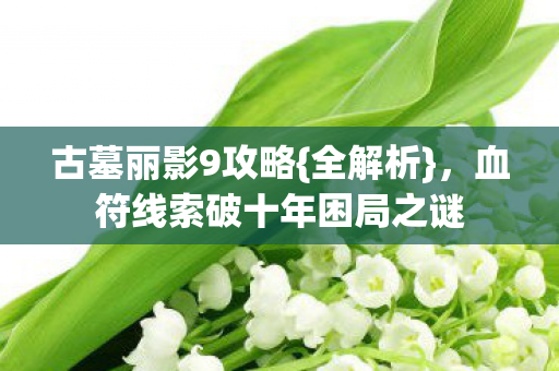 古墓丽影9攻略{全解析},血符线索破十年困局之谜 古墓丽影9攻略{全解析},血符线索破十年困局之谜