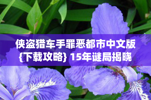 侠盗猎车手罪恶都市中文版{下载攻略} 15年谜局揭晓 侠盗猎车手罪恶都市中文版{下载攻略} 15年谜局揭晓