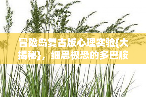 冒险岛复古版心理实验图片