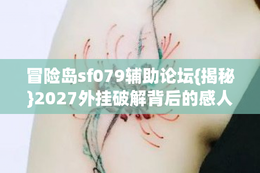2027外挂破解背后的感人伏笔图片
