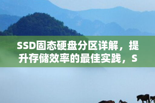 SSD固态硬盘分区详解图片