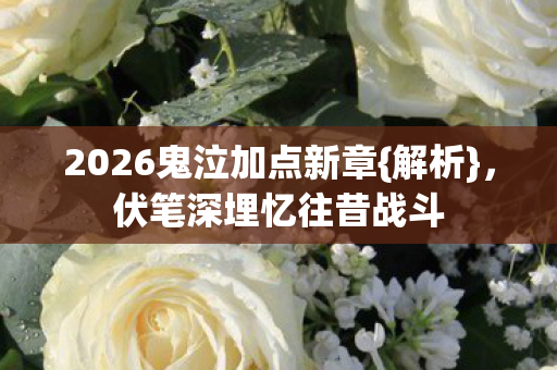 2026鬼泣加点新章图片