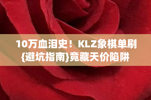 KLZ象棋单刷图片