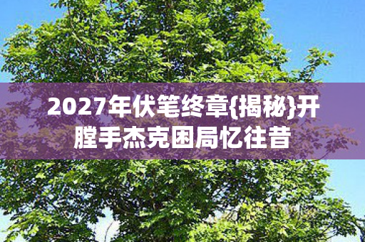开膛手杰克困局忆往昔图片