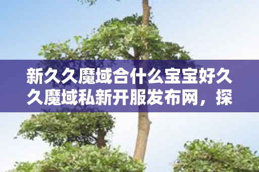 新久久魔域合什么宝宝好久久魔域私新开服发布网图片