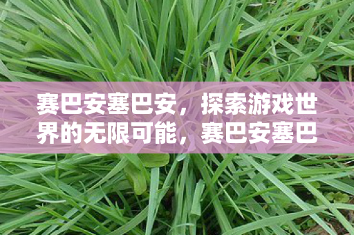 探索游戏世界的无限可能图片