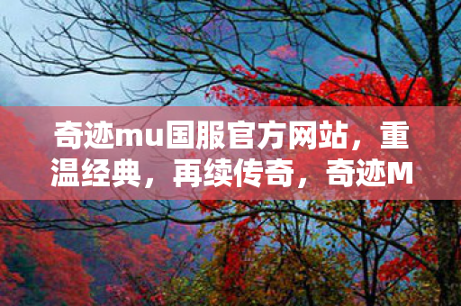 奇迹mu国服官方网站图片