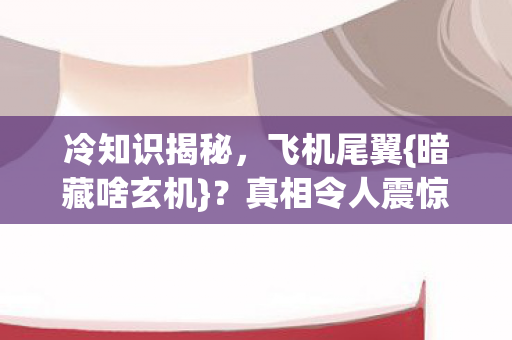 冷知识揭秘,飞机尾翼{暗藏啥玄机}?真相令人震惊! 冷知识揭秘,飞机尾翼{暗藏啥玄机}?真相令人震惊!