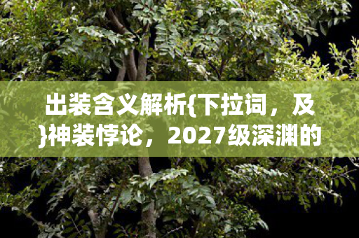 2027级深渊的自由枷锁图片