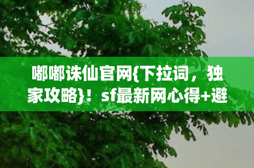 sf最新网心得图片