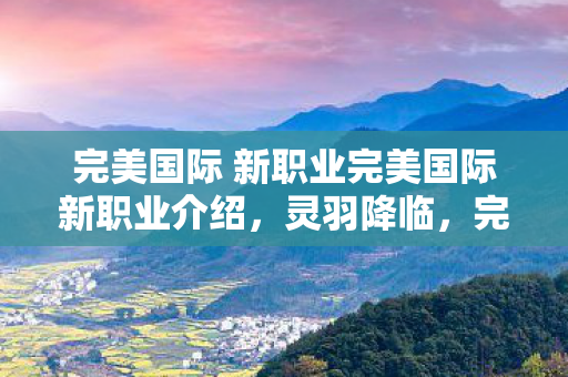 完美国际 新职业完美国际新职业介绍图片