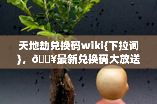 天地劫兑换码wiki{下拉词}，🔥最新兑换码大放送，玩家必看！