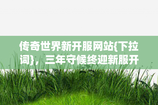 传奇世界新开服网站{下拉词},三年守候终迎新服开启夜 传奇世界新开服网站{下拉词},三年守候终迎新服开启夜