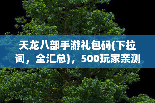 500玩家亲测真相揭晓图片