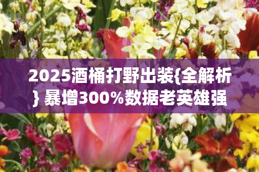 2025酒桶打野出装{全解析} 暴增300%数据老英雄强势逆袭
