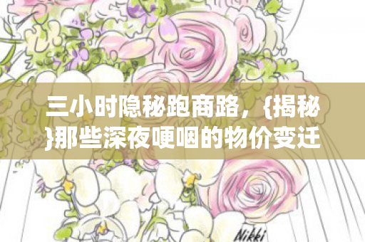 那些深夜哽咽的物价变迁图片