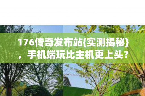 176传奇发布站{实测揭秘},手机端玩比主机更上头? 176传奇发布站{实测揭秘},手机端玩比主机更上头?