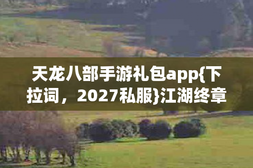 天龙八部手游礼包app图片